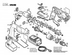 Bosch 0 601 934 760 Gsr 7,2 Ve-1 Cordless Screw Driver 7.2 V / Eu Spare Parts